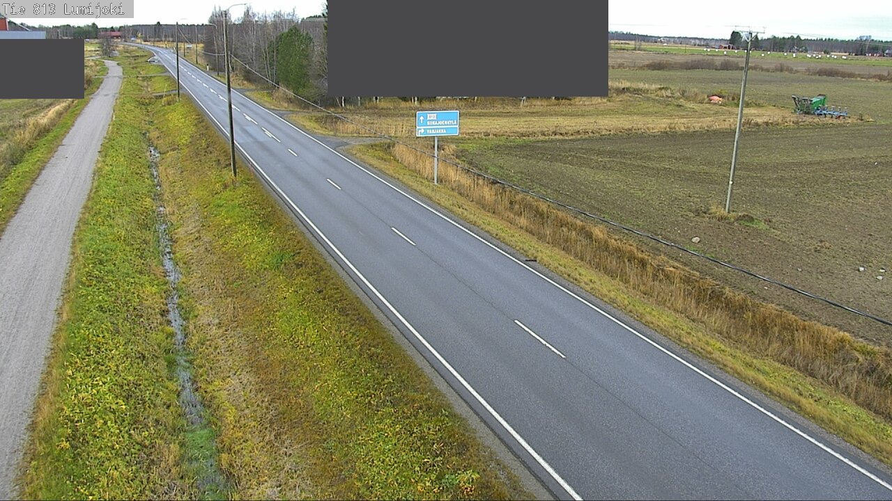 Kelikamerat Kuva Tie 813 Lumijoki, Lumijoki, Pohjois-Pohjanmaa