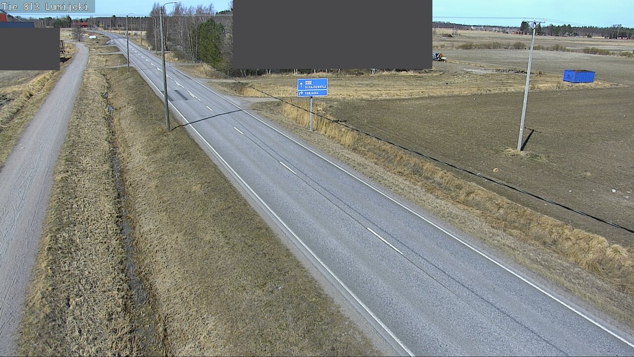 Kelikamerat Kuva Tie 813 Lumijoki, Lumijoki, Pohjois-Pohjanmaa
