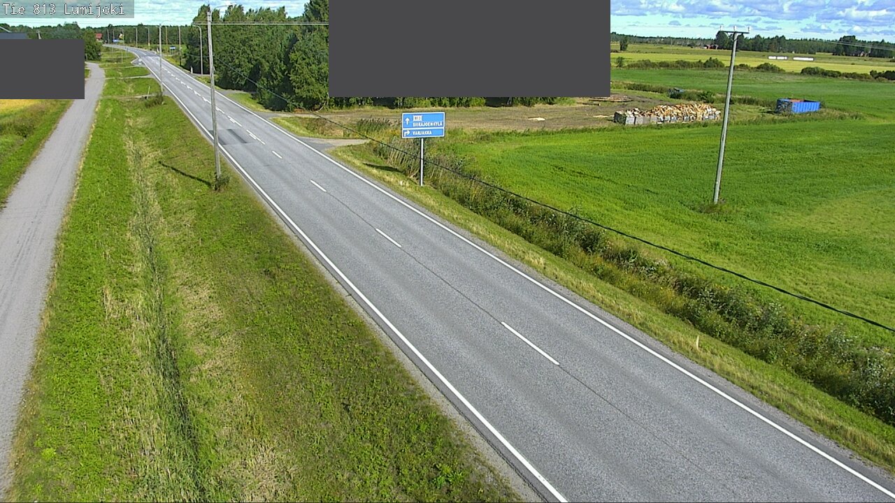Kelikamerat Kuva Tie 813 Lumijoki, Lumijoki, Pohjois-Pohjanmaa