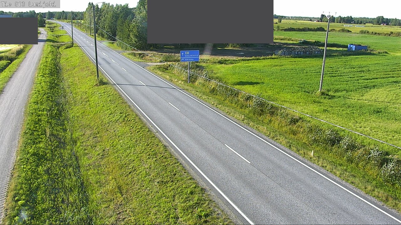 Kelikamerat Kuva Tie 813 Lumijoki, Lumijoki, Pohjois-Pohjanmaa