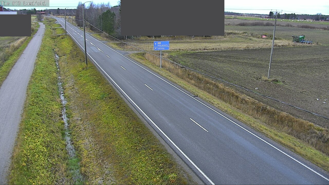 Kelikamerat Kuva Tie 813 Lumijoki, Lumijoki, Pohjois-Pohjanmaa