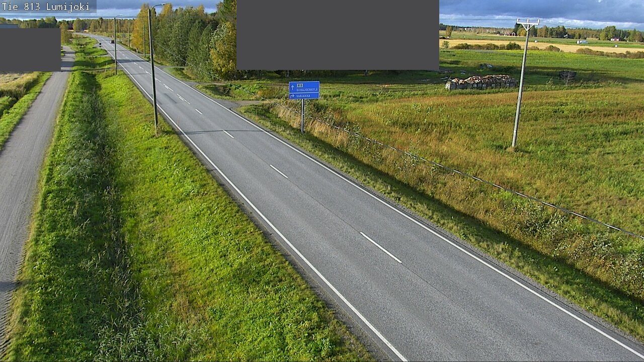 Kelikamerat Kuva Tie 813 Lumijoki, Lumijoki, Pohjois-Pohjanmaa