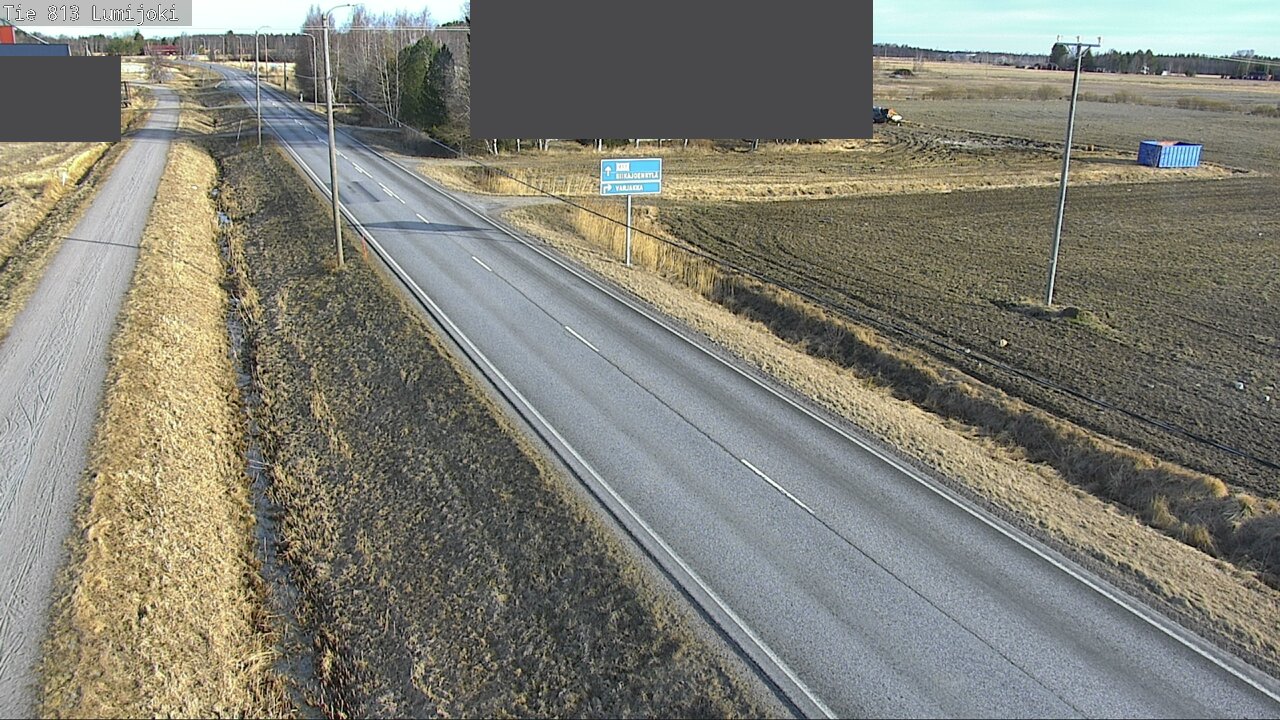 Kelikamerat Kuva Tie 813 Lumijoki, Lumijoki, Pohjois-Pohjanmaa