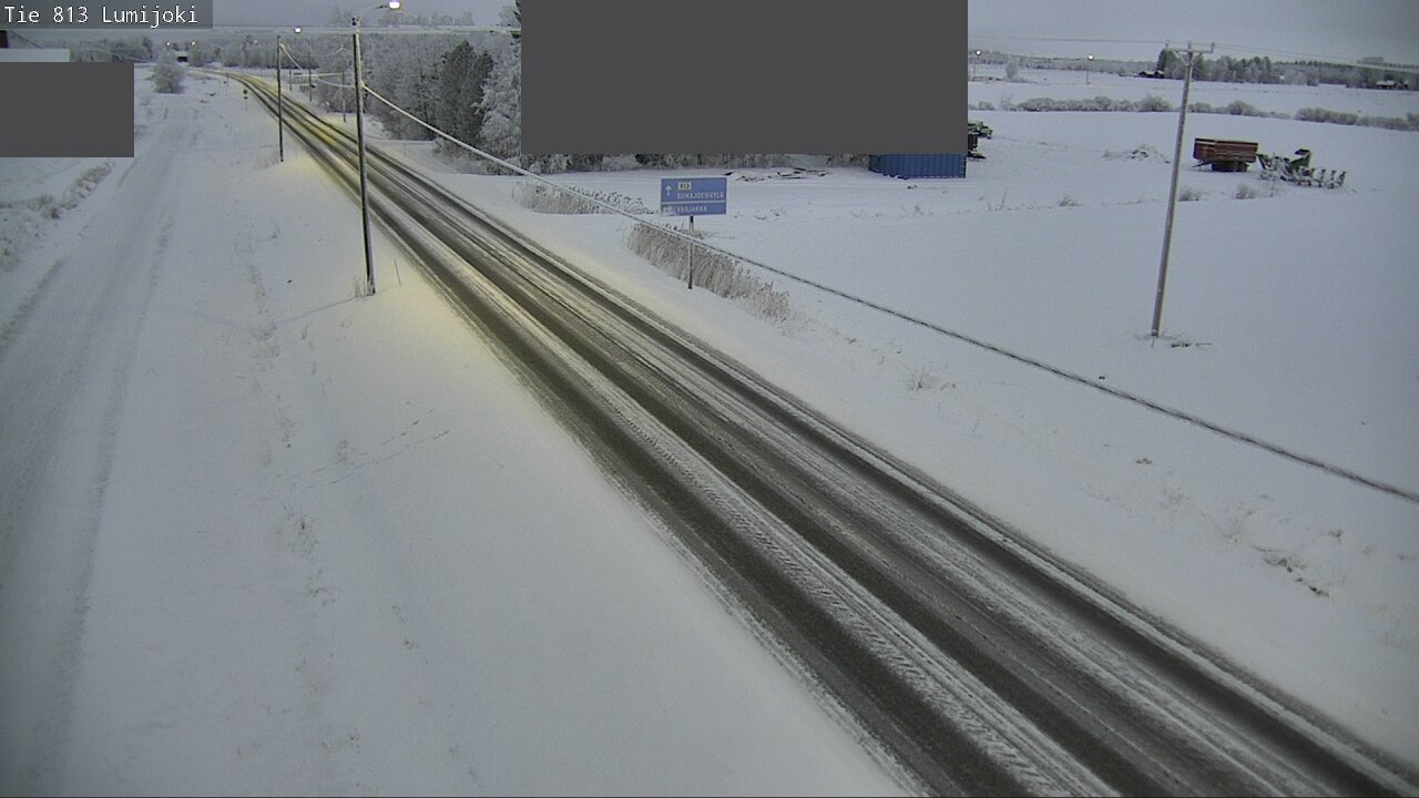 Kelikamerat Kuva Tie 813 Lumijoki, Lumijoki, Pohjois-Pohjanmaa
