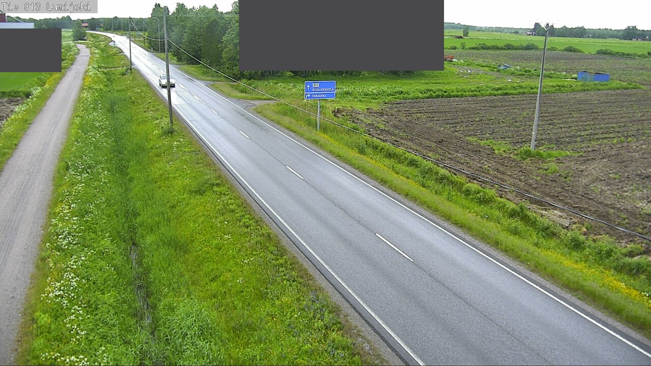 Kelikamerat Kuva Tie 813 Lumijoki, Lumijoki, Pohjois-Pohjanmaa