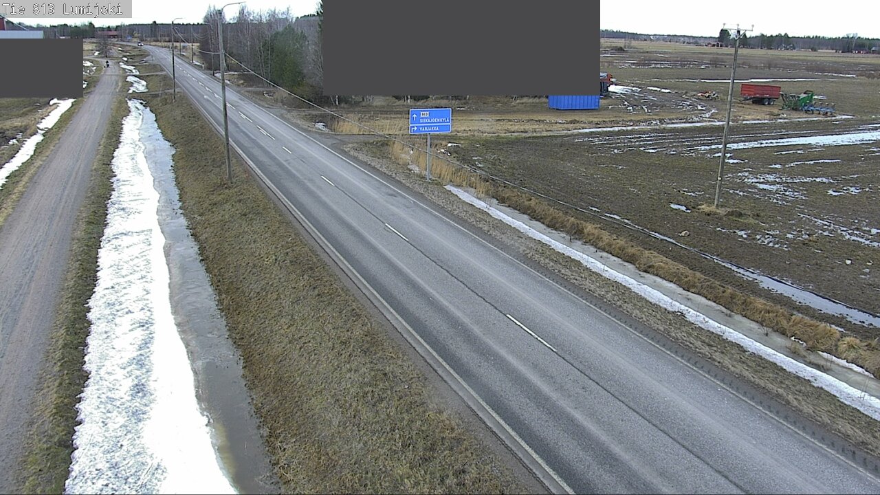 Kelikamerat Kuva Tie 813 Lumijoki, Lumijoki, Pohjois-Pohjanmaa