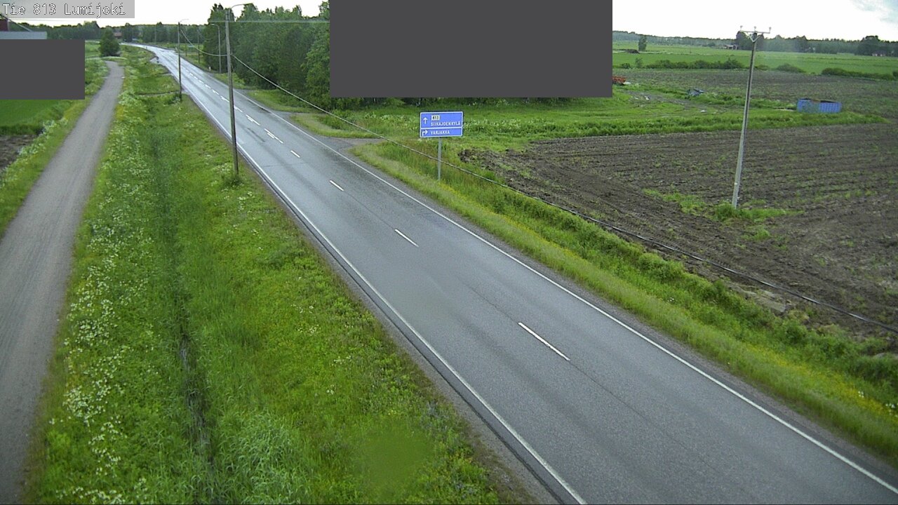 Kelikamerat Kuva Tie 813 Lumijoki, Lumijoki, Pohjois-Pohjanmaa