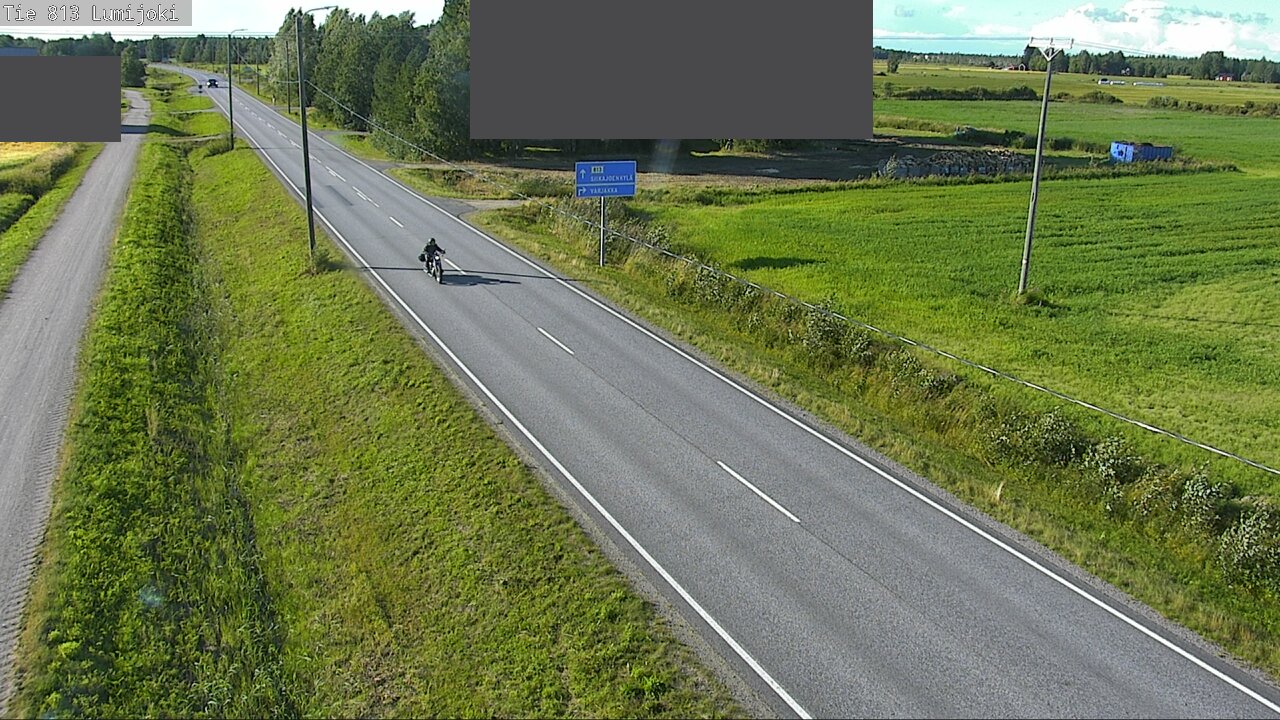 Kelikamerat Kuva Tie 813 Lumijoki, Lumijoki, Pohjois-Pohjanmaa