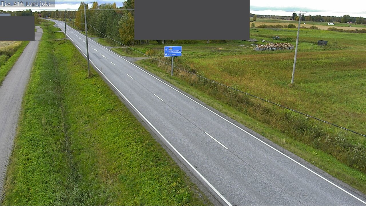 Kelikamerat Kuva Tie 813 Lumijoki, Lumijoki, Pohjois-Pohjanmaa