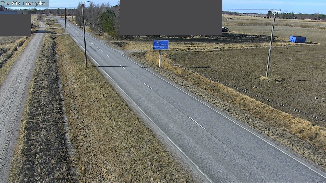 Kelikamerat Kuva Tie 813 Lumijoki, Lumijoki, Pohjois-Pohjanmaa