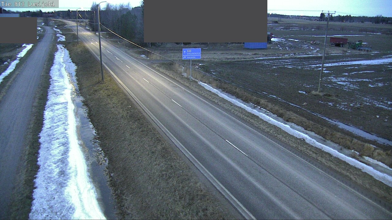 Kelikamerat Kuva Tie 813 Lumijoki, Lumijoki, Pohjois-Pohjanmaa