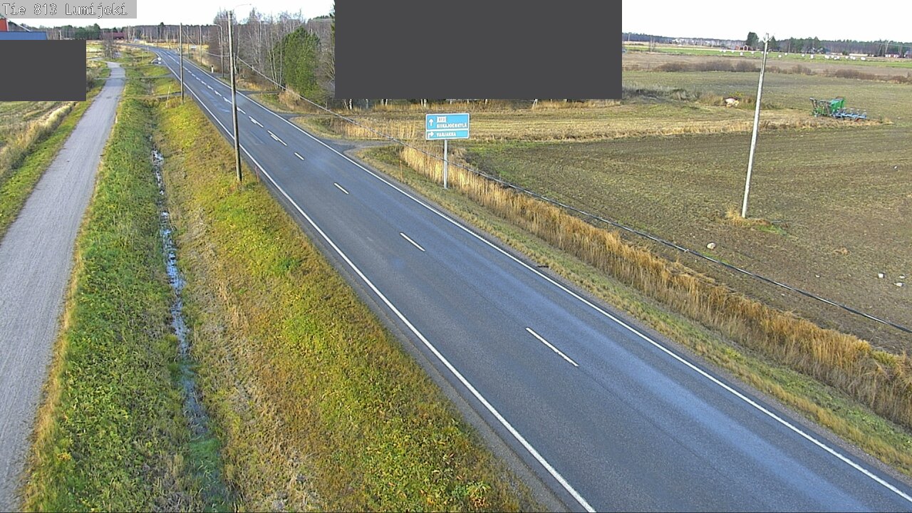 Kelikamerat Kuva Tie 813 Lumijoki, Lumijoki, Pohjois-Pohjanmaa