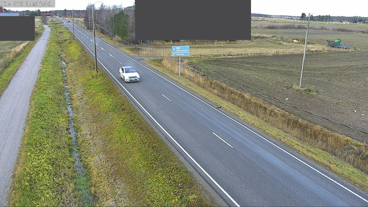 Kelikamerat Kuva Tie 813 Lumijoki, Lumijoki, Pohjois-Pohjanmaa