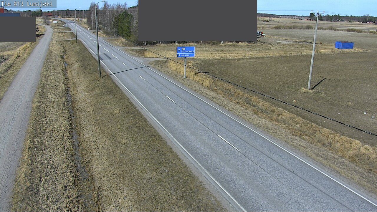 Kelikamerat Kuva Tie 813 Lumijoki, Lumijoki, Pohjois-Pohjanmaa