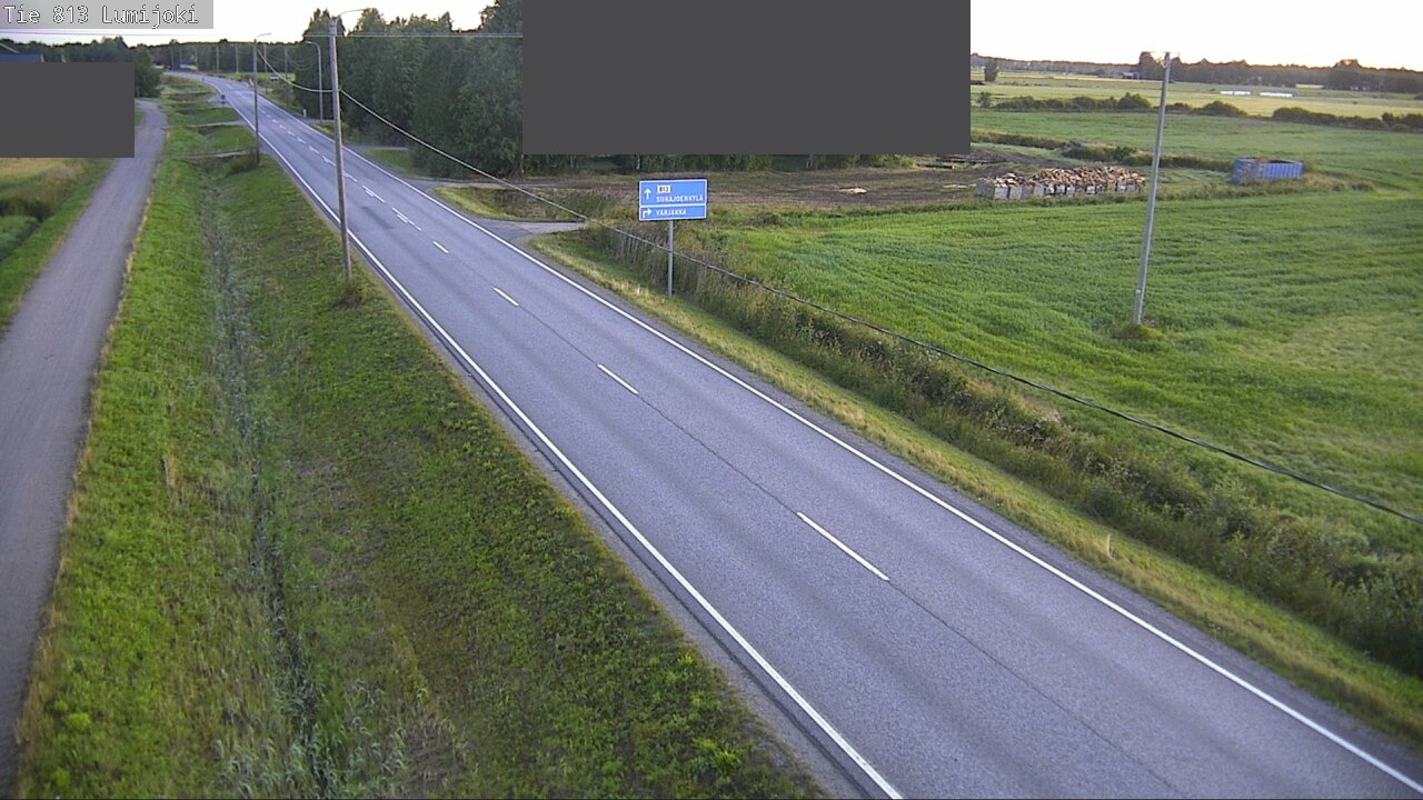 Kelikamerat Kuva Tie 813 Lumijoki, Lumijoki, Pohjois-Pohjanmaa