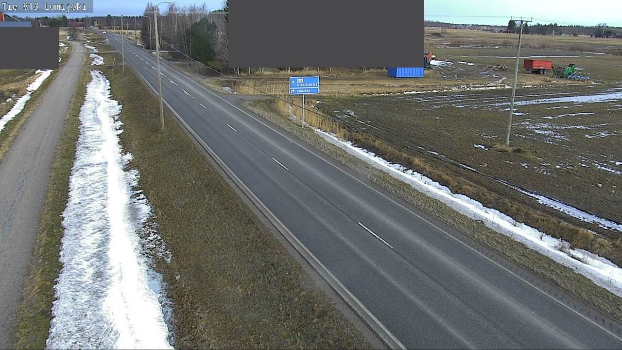 Kelikamerat Kuva Tie 813 Lumijoki, Lumijoki, Pohjois-Pohjanmaa