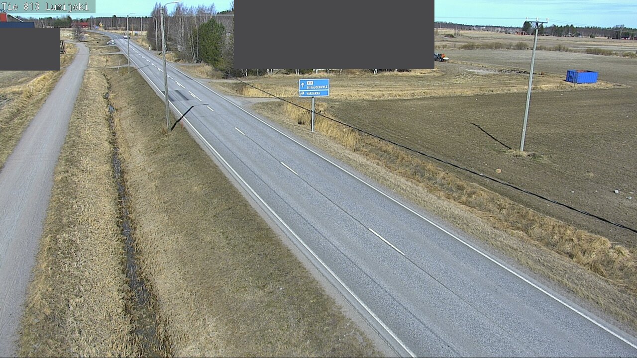 Kelikamerat Kuva Tie 813 Lumijoki, Lumijoki, Pohjois-Pohjanmaa