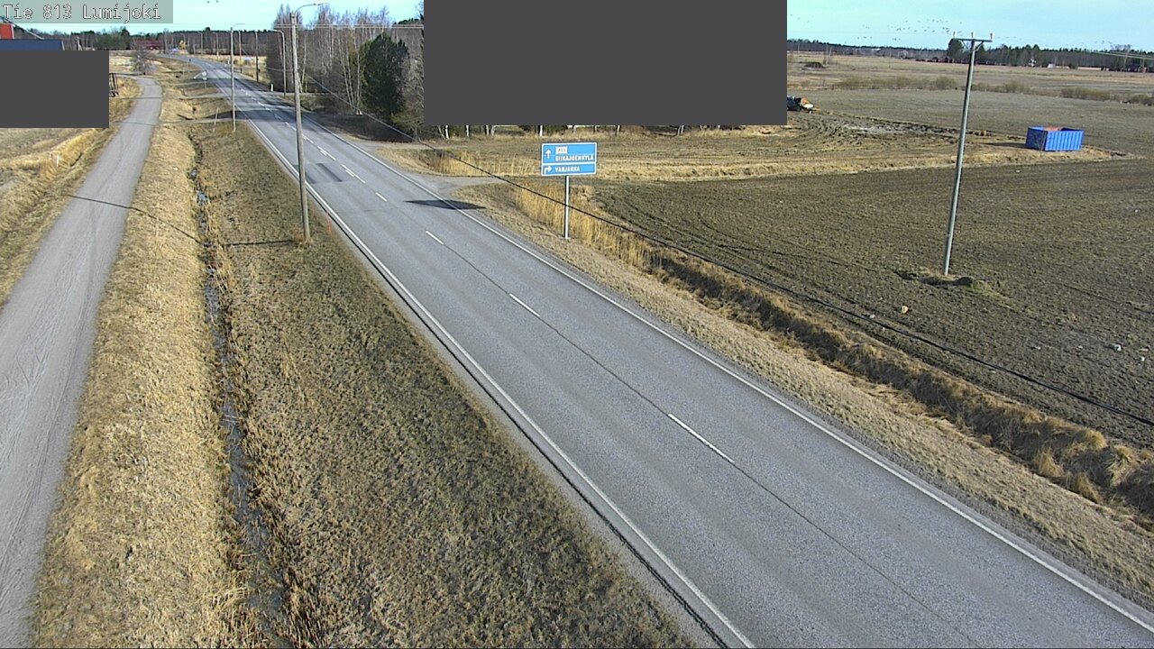 Kelikamerat Kuva Tie 813 Lumijoki, Lumijoki, Pohjois-Pohjanmaa
