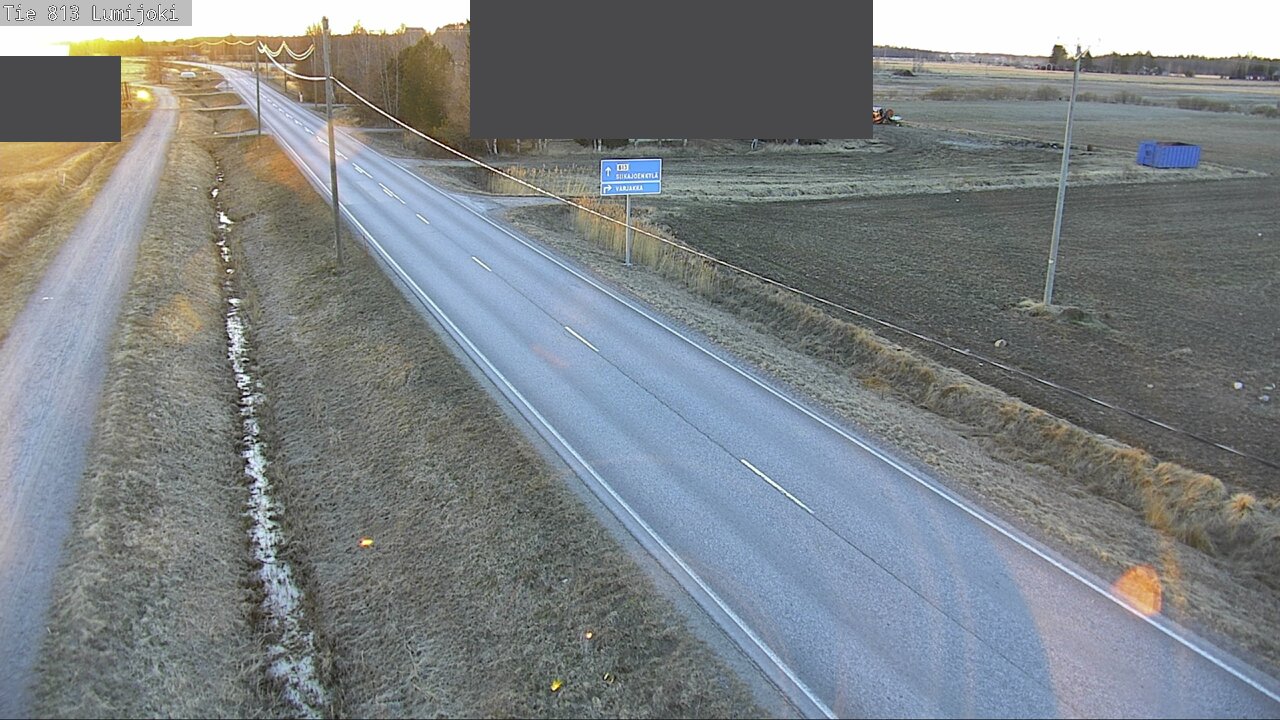 Kelikamerat Kuva Tie 813 Lumijoki, Lumijoki, Pohjois-Pohjanmaa