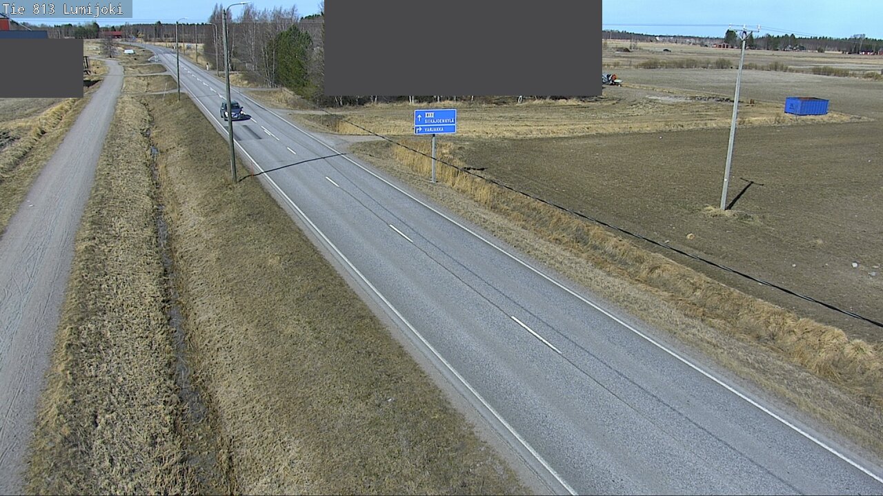 Kelikamerat Kuva Tie 813 Lumijoki, Lumijoki, Pohjois-Pohjanmaa