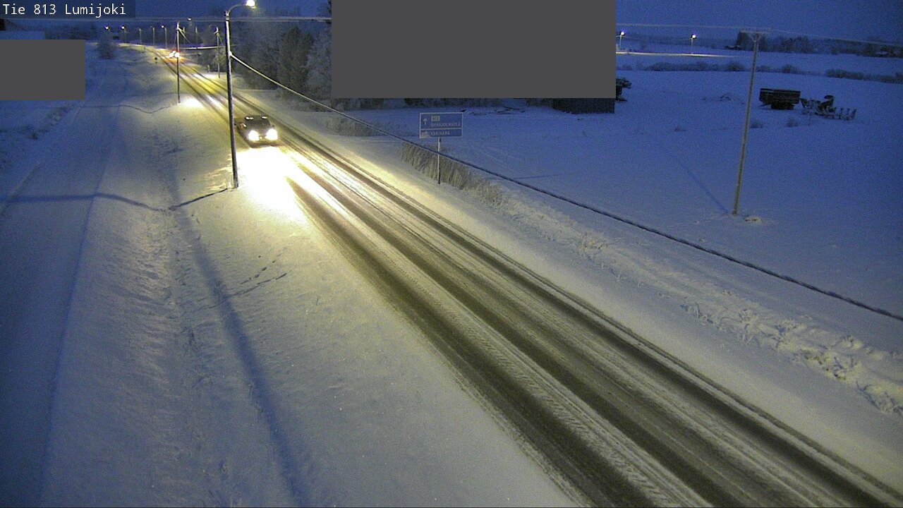 Kelikamerat Kuva Tie 813 Lumijoki, Lumijoki, Pohjois-Pohjanmaa