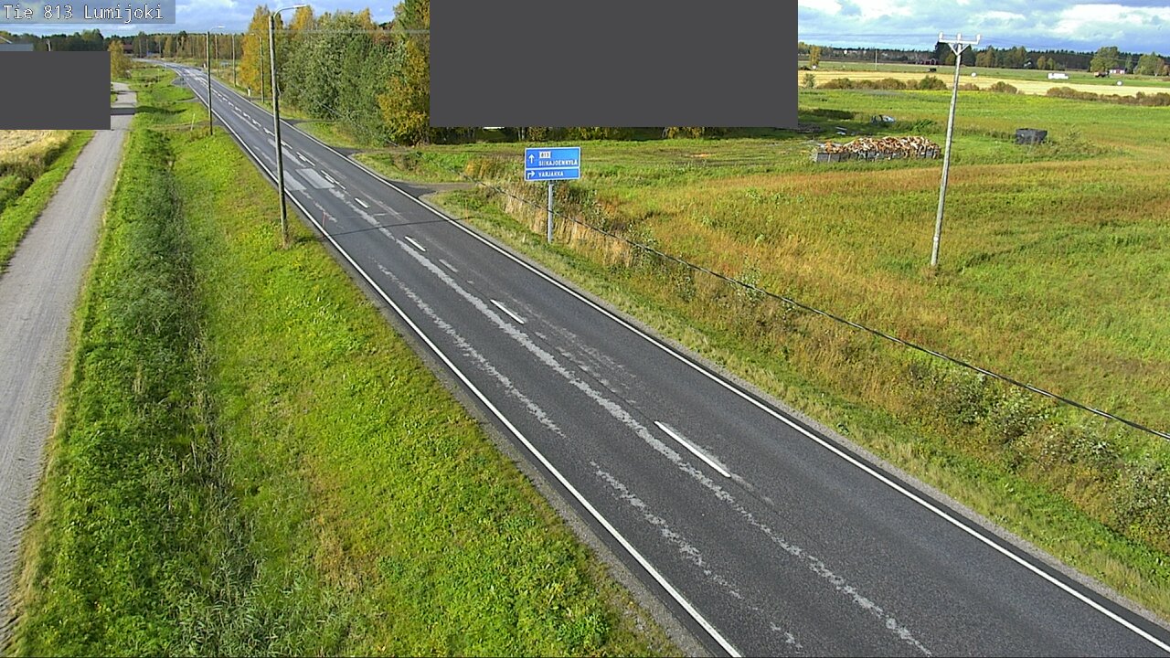 Kelikamerat Kuva Tie 813 Lumijoki, Lumijoki, Pohjois-Pohjanmaa