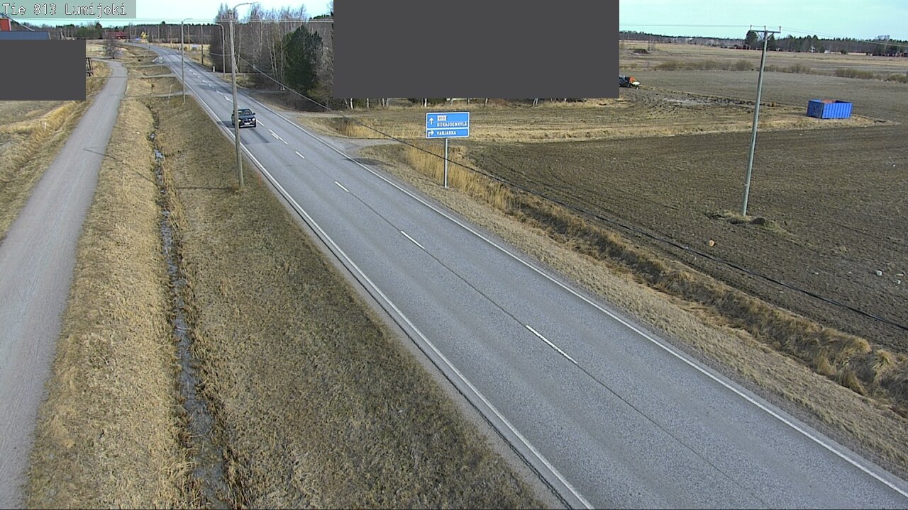 Kelikamerat Kuva Tie 813 Lumijoki, Lumijoki, Pohjois-Pohjanmaa