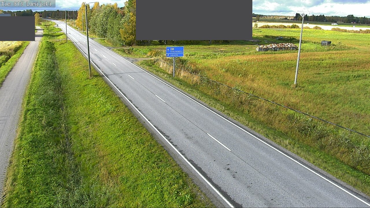 Kelikamerat Kuva Tie 813 Lumijoki, Lumijoki, Pohjois-Pohjanmaa