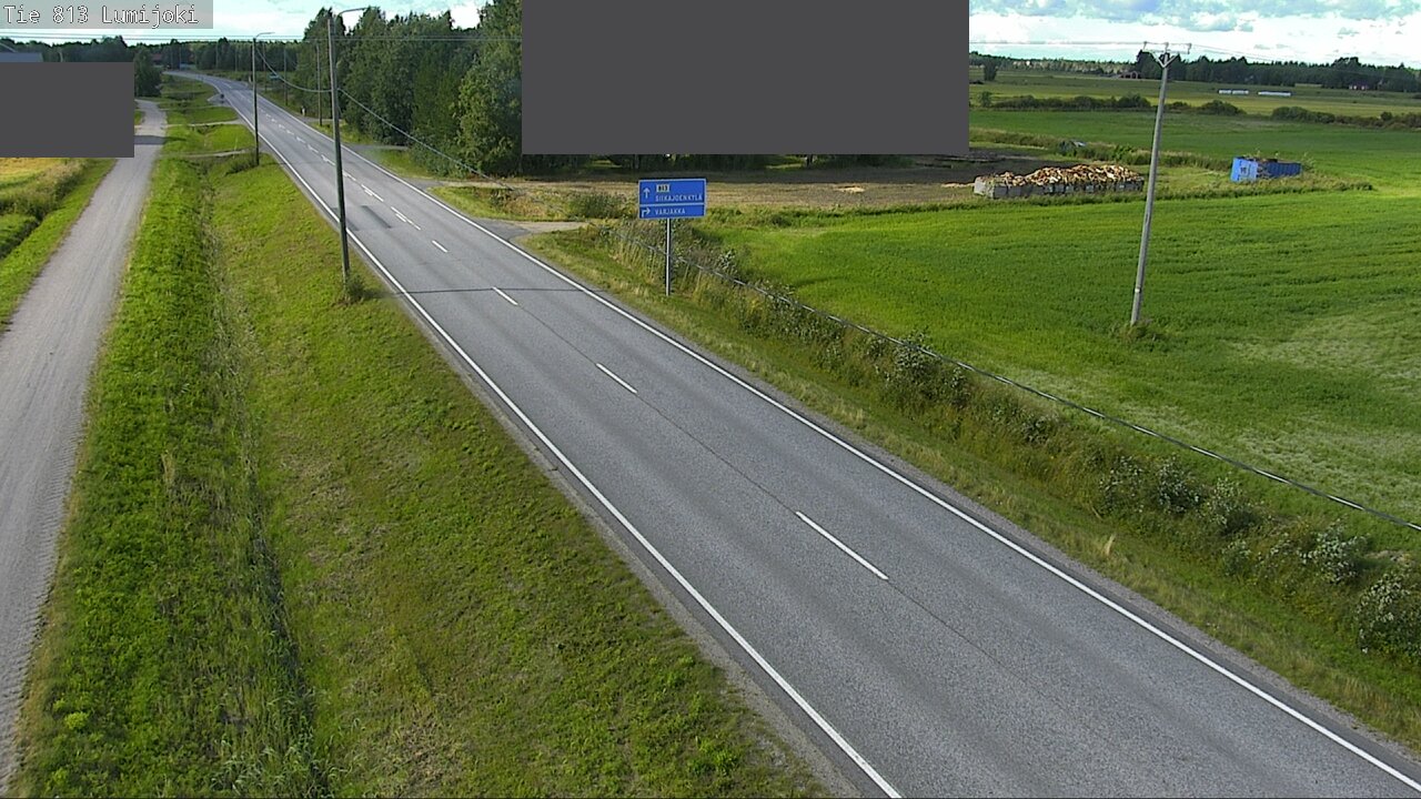 Kelikamerat Kuva Tie 813 Lumijoki, Lumijoki, Pohjois-Pohjanmaa
