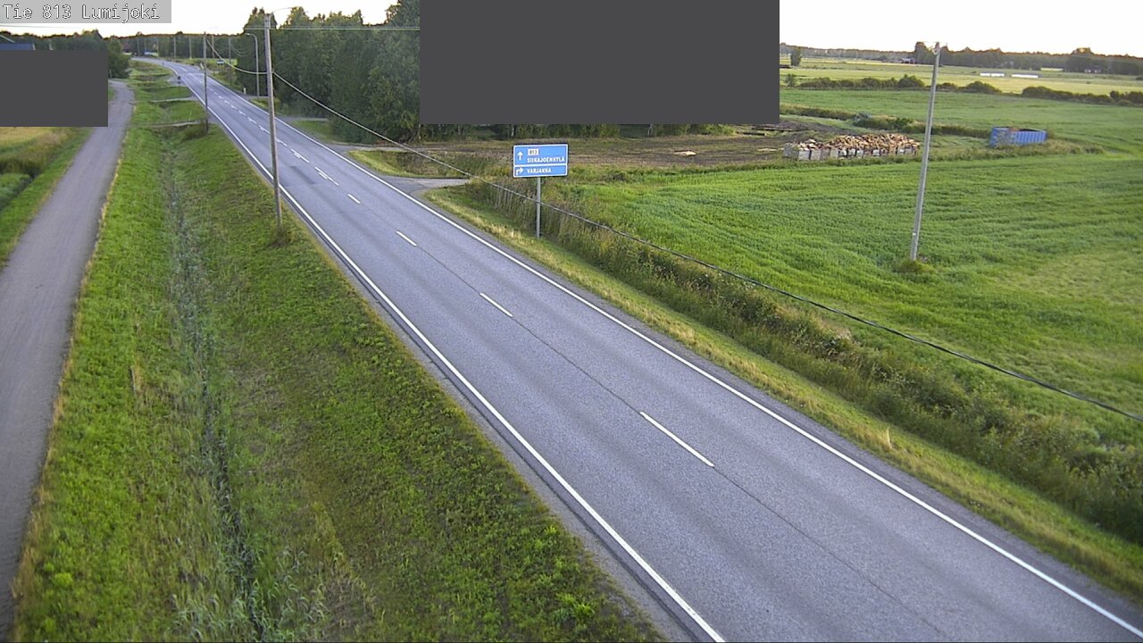 Kelikamerat Kuva Tie 813 Lumijoki, Lumijoki, Pohjois-Pohjanmaa