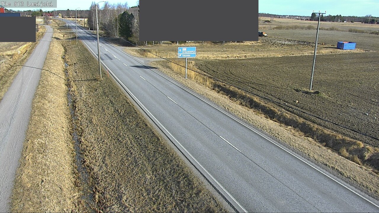 Kelikamerat Kuva Tie 813 Lumijoki, Lumijoki, Pohjois-Pohjanmaa