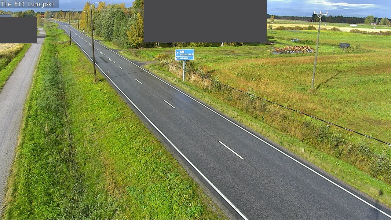 Kelikamerat Kuva Tie 813 Lumijoki, Lumijoki, Pohjois-Pohjanmaa