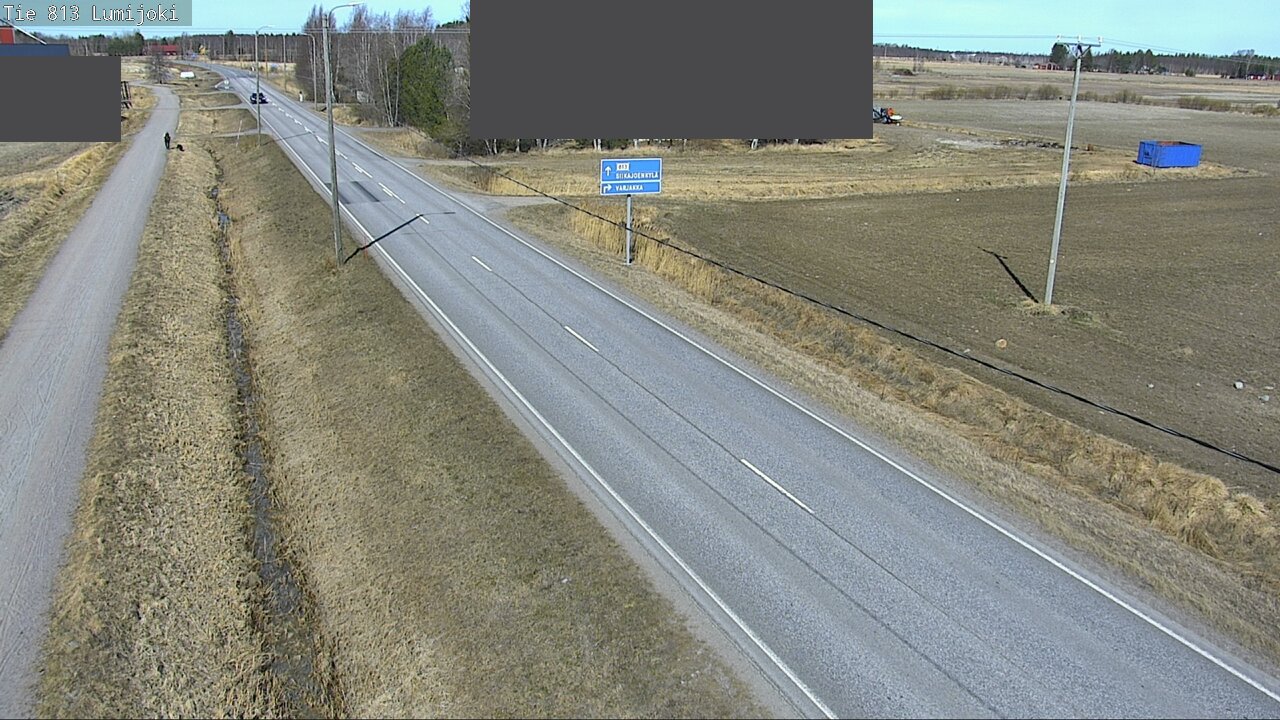 Kelikamerat Kuva Tie 813 Lumijoki, Lumijoki, Pohjois-Pohjanmaa