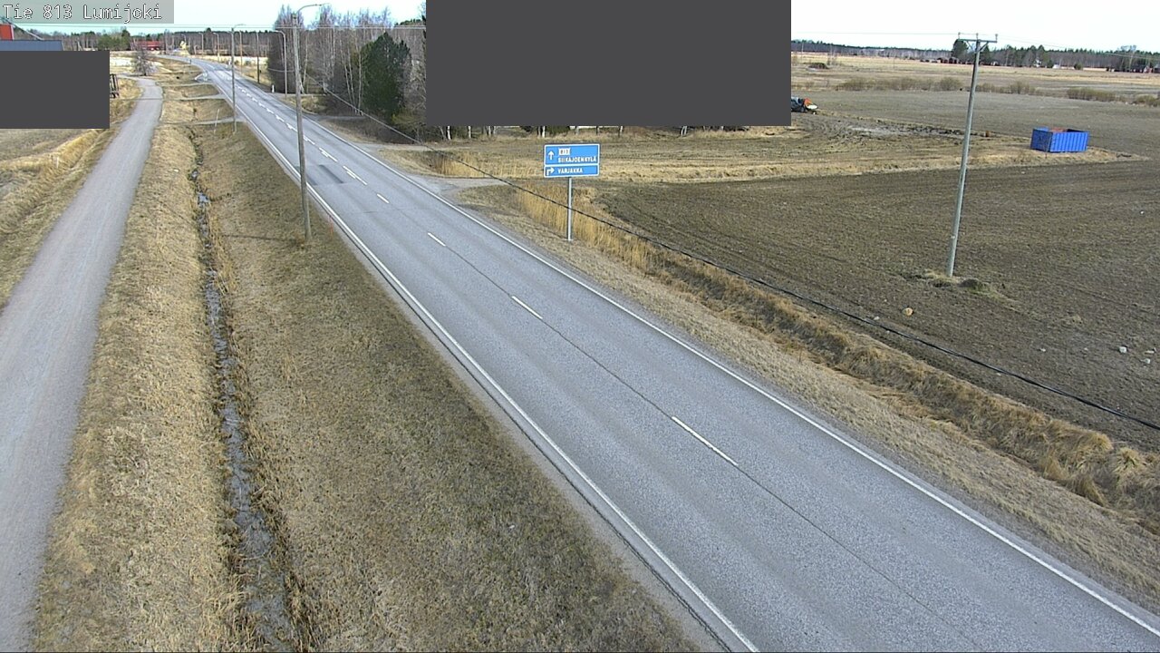 Kelikamerat Kuva Tie 813 Lumijoki, Lumijoki, Pohjois-Pohjanmaa