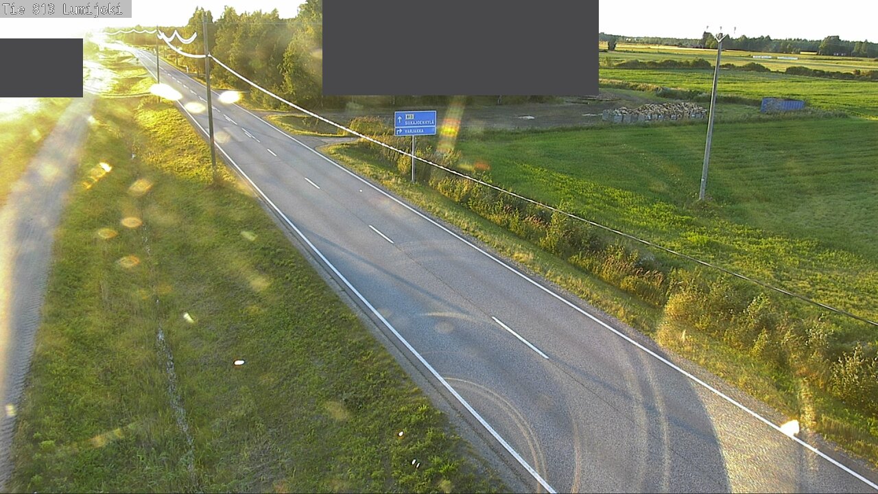 Kelikamerat Kuva Tie 813 Lumijoki, Lumijoki, Pohjois-Pohjanmaa