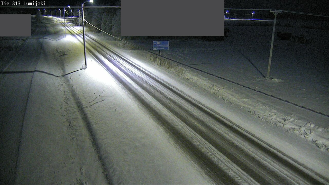 Kelikamerat Kuva Tie 813 Lumijoki, Lumijoki, Pohjois-Pohjanmaa