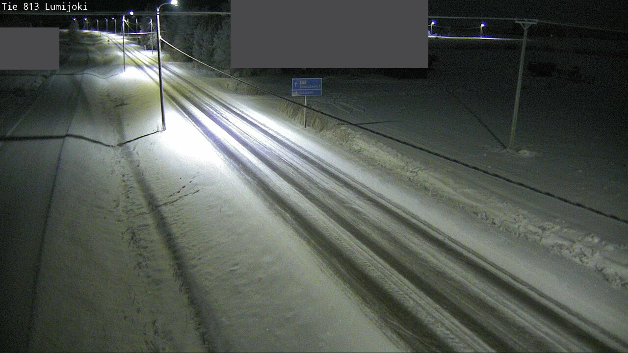 Kelikamerat Kuva Tie 813 Lumijoki, Lumijoki, Pohjois-Pohjanmaa