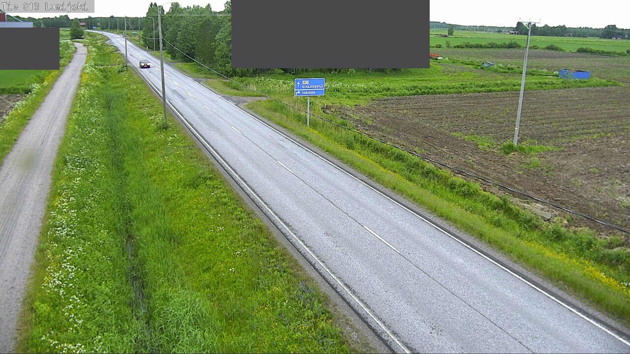 Kelikamerat Kuva Tie 813 Lumijoki, Lumijoki, Pohjois-Pohjanmaa