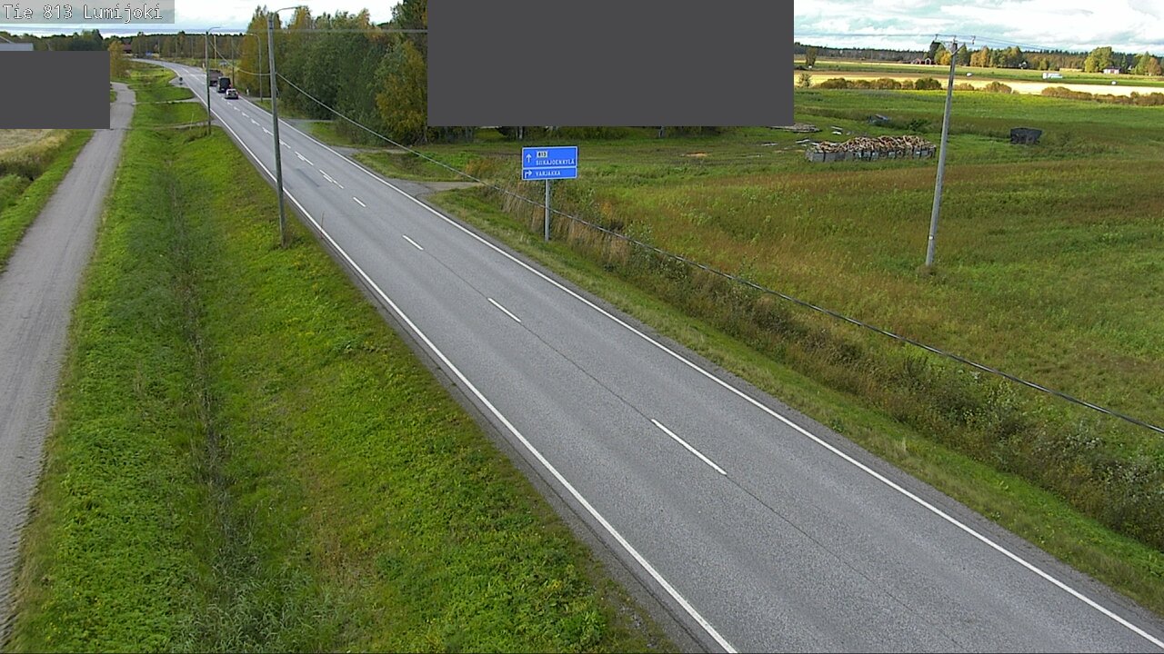Kelikamerat Kuva Tie 813 Lumijoki, Lumijoki, Pohjois-Pohjanmaa