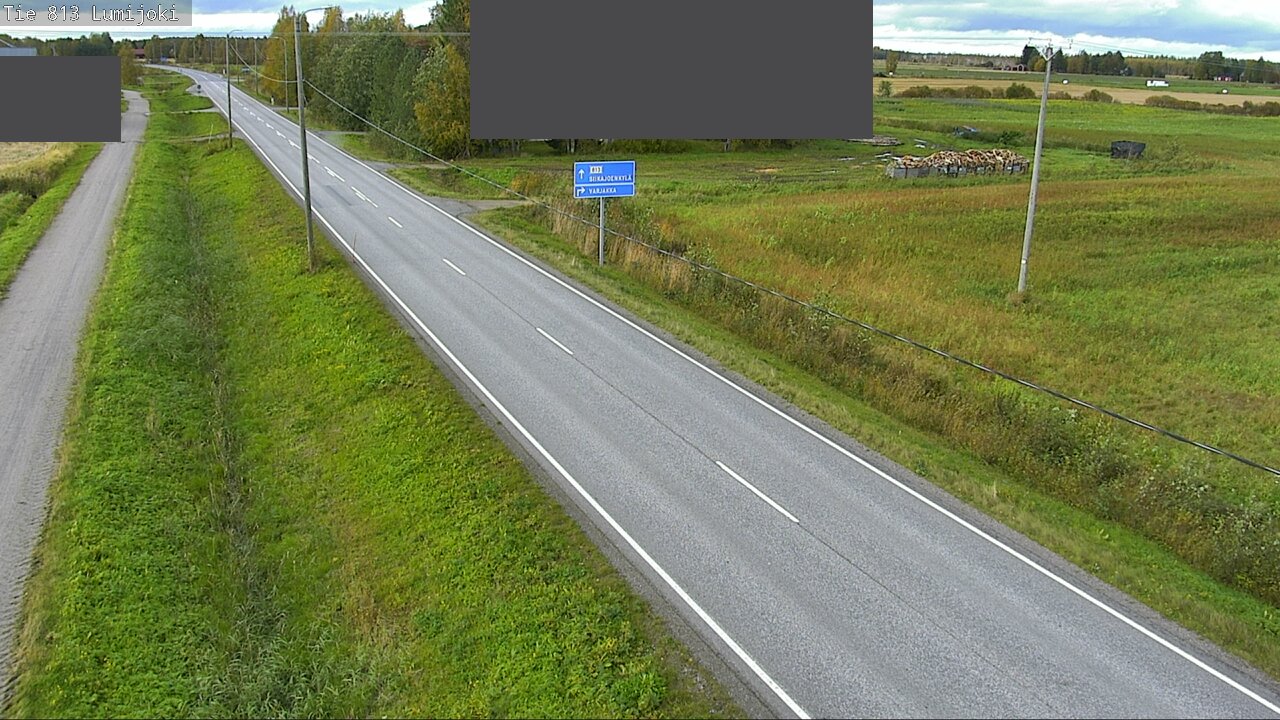 Kelikamerat Kuva Tie 813 Lumijoki, Lumijoki, Pohjois-Pohjanmaa
