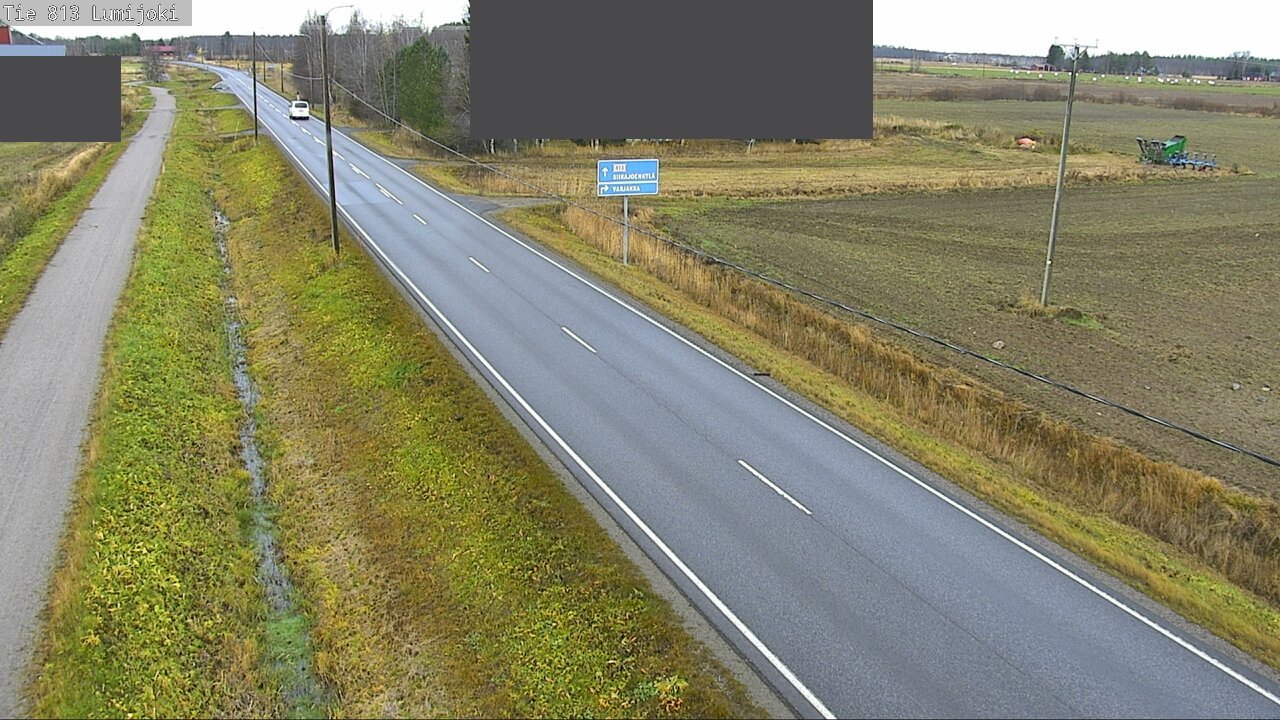 Kelikamerat Kuva Tie 813 Lumijoki, Lumijoki, Pohjois-Pohjanmaa