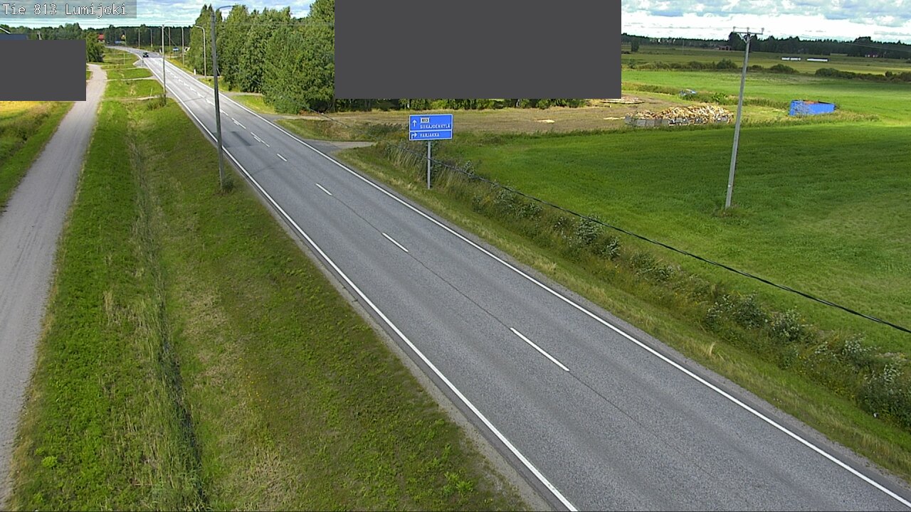 Kelikamerat Kuva Tie 813 Lumijoki, Lumijoki, Pohjois-Pohjanmaa
