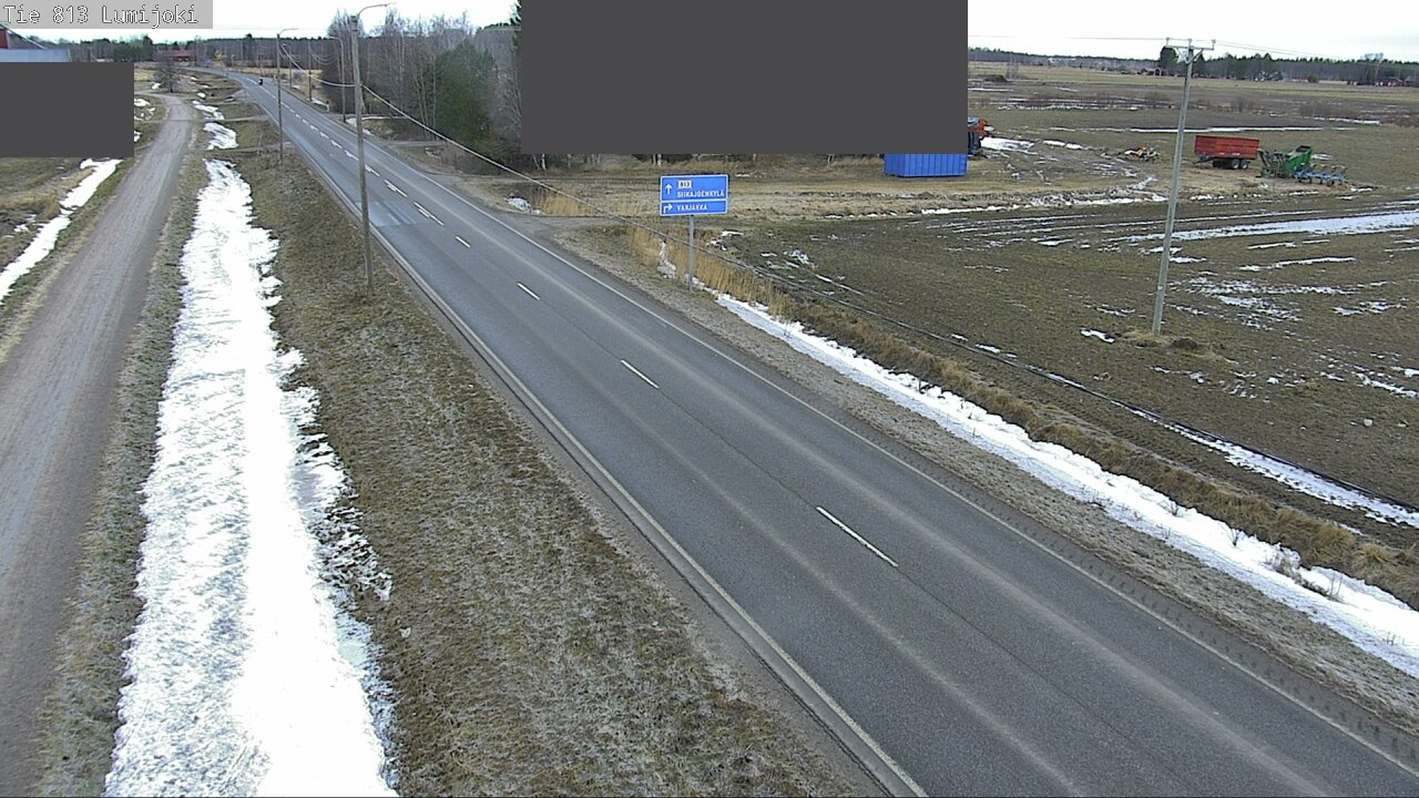 Kelikamerat Kuva Tie 813 Lumijoki, Lumijoki, Pohjois-Pohjanmaa