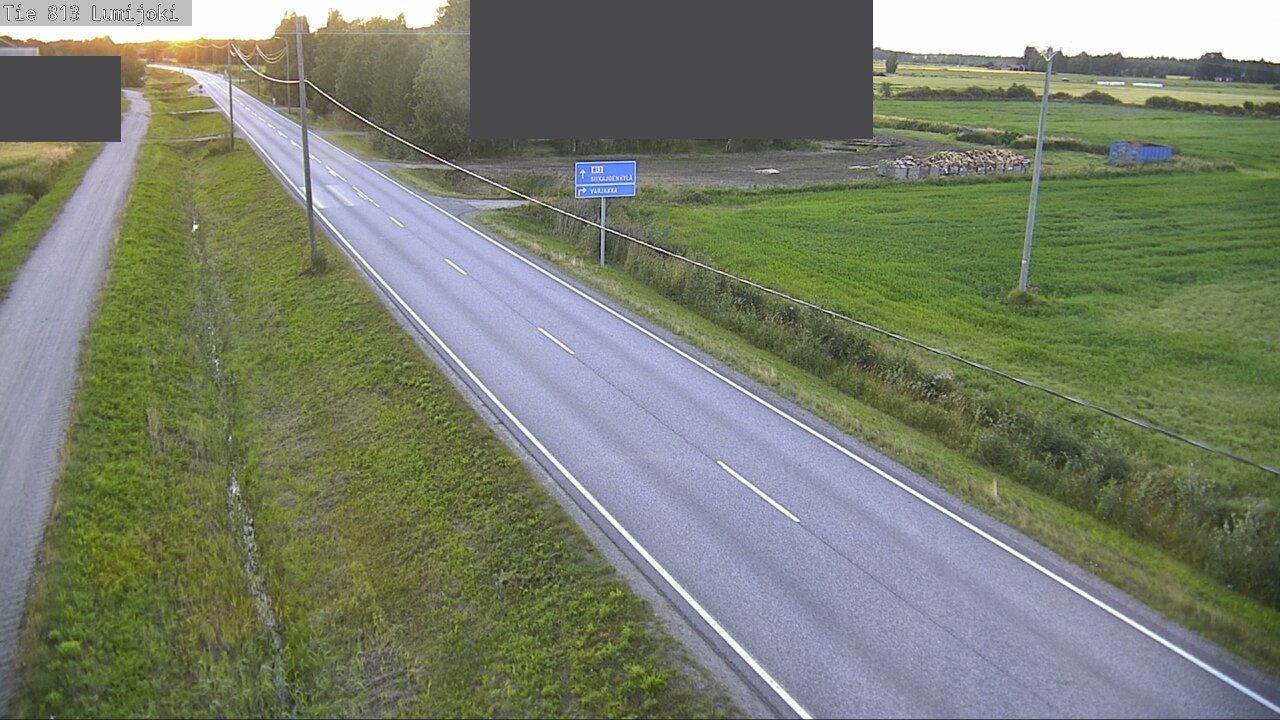 Kelikamerat Kuva Tie 813 Lumijoki, Lumijoki, Pohjois-Pohjanmaa