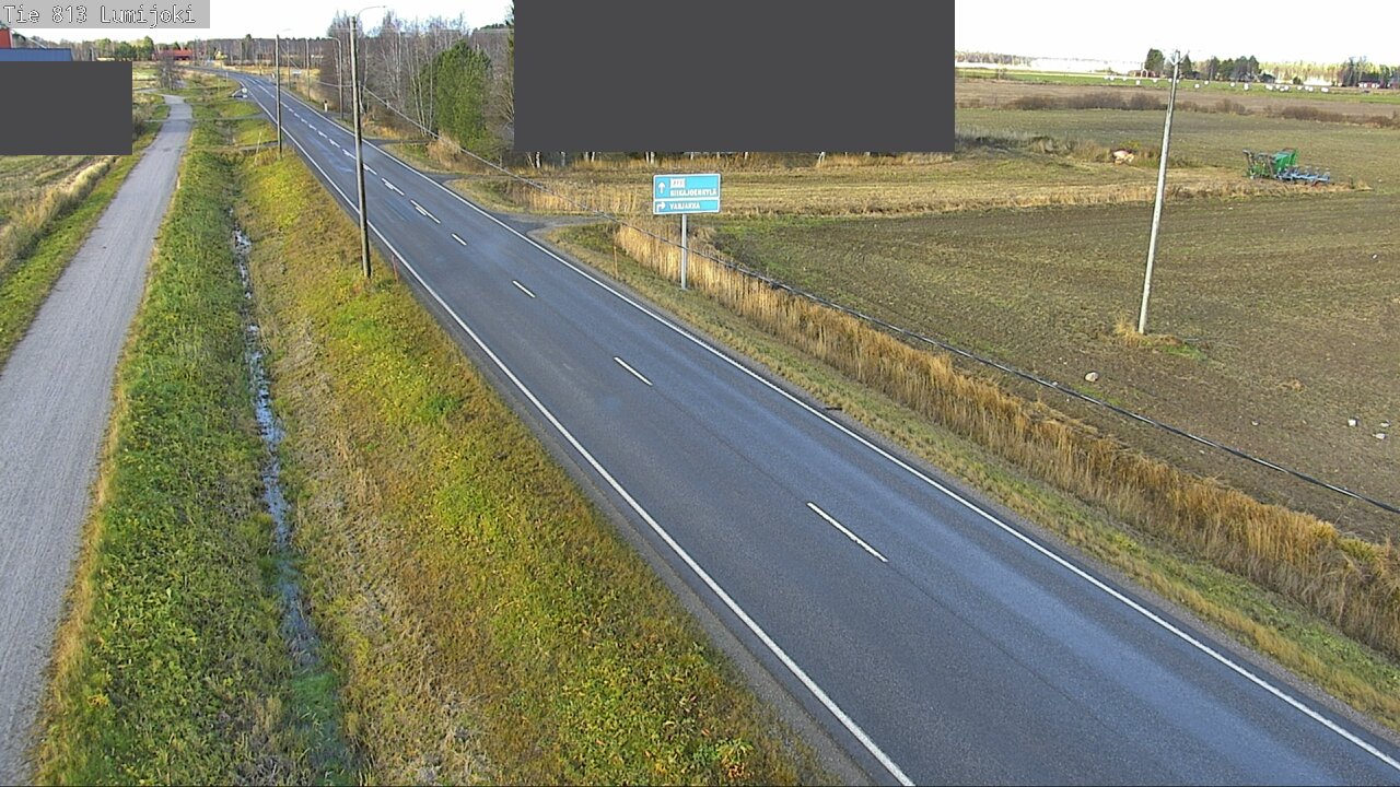 Kelikamerat Kuva Tie 813 Lumijoki, Lumijoki, Pohjois-Pohjanmaa