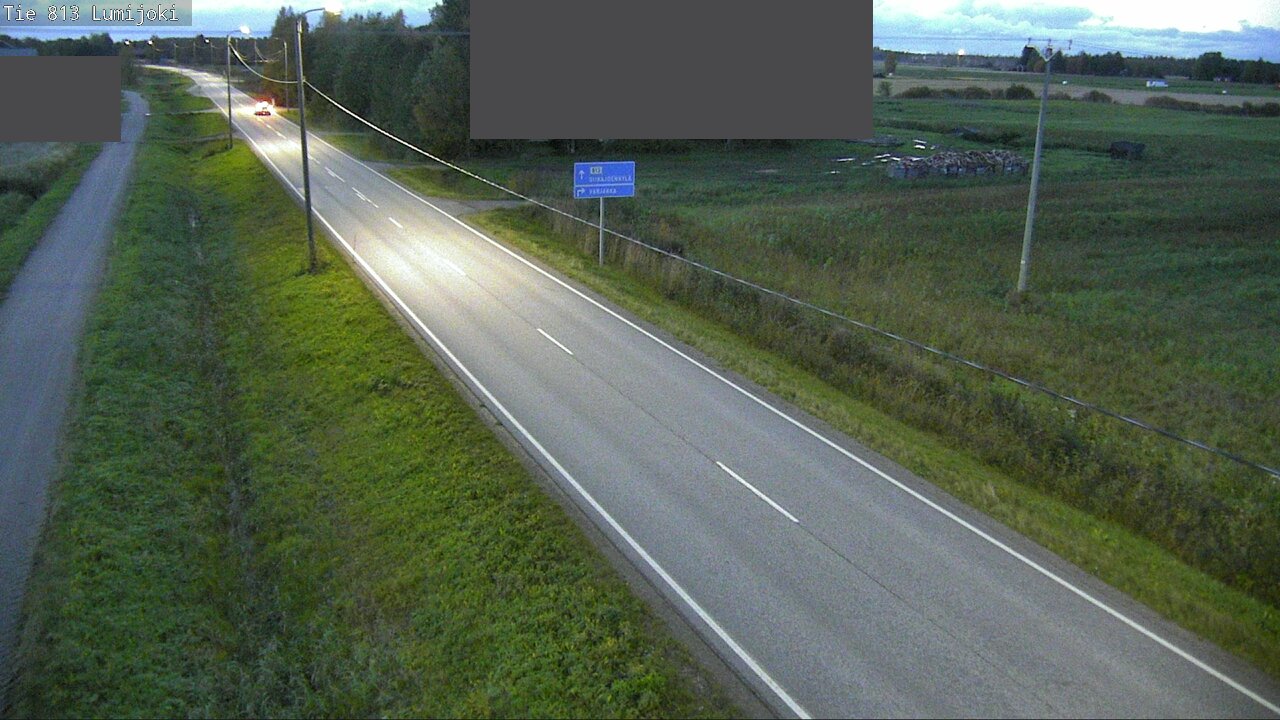 Kelikamerat Kuva Tie 813 Lumijoki, Lumijoki, Pohjois-Pohjanmaa