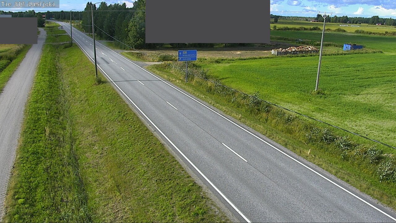 Kelikamerat Kuva Tie 813 Lumijoki, Lumijoki, Pohjois-Pohjanmaa