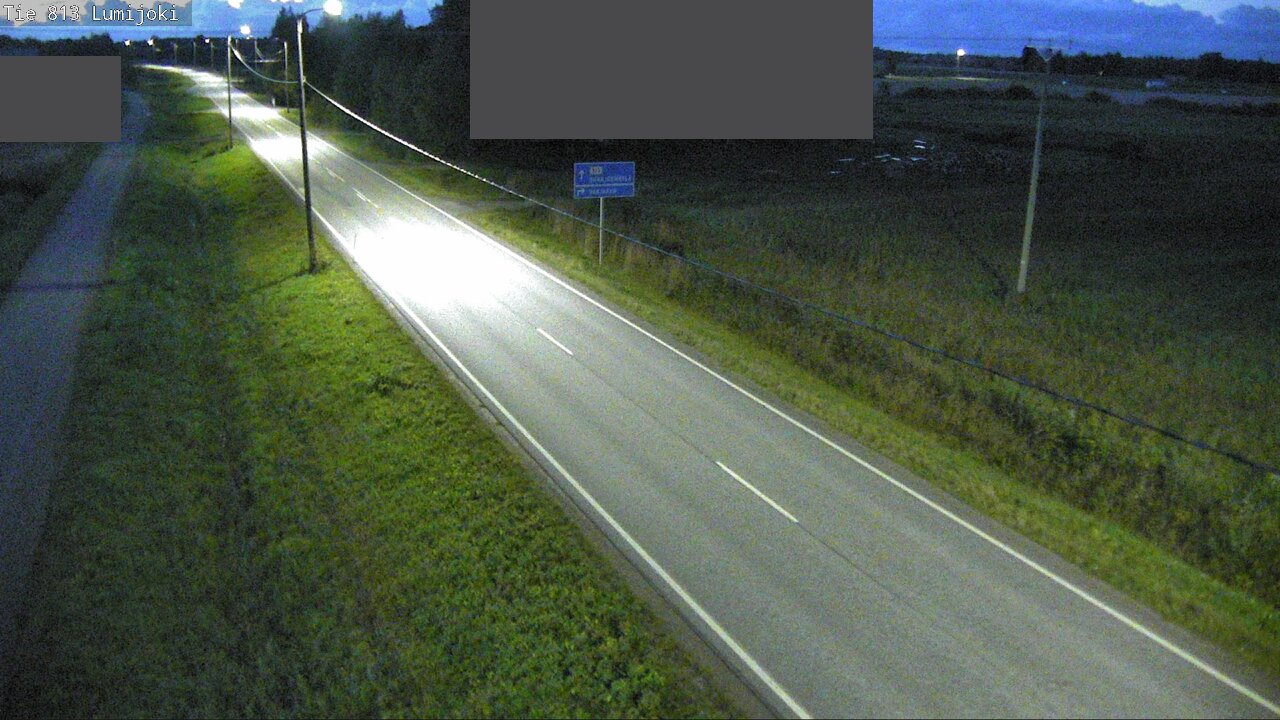 Kelikamerat Kuva Tie 813 Lumijoki, Lumijoki, Pohjois-Pohjanmaa