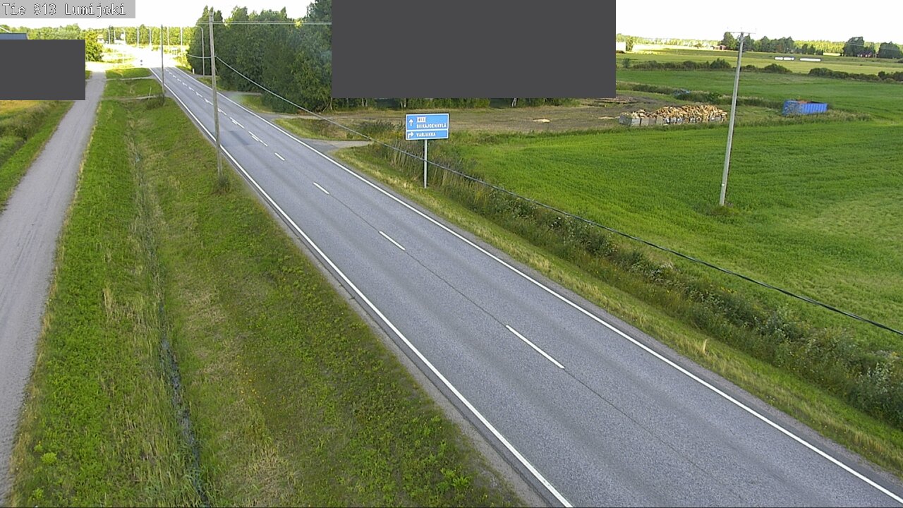 Kelikamerat Kuva Tie 813 Lumijoki, Lumijoki, Pohjois-Pohjanmaa