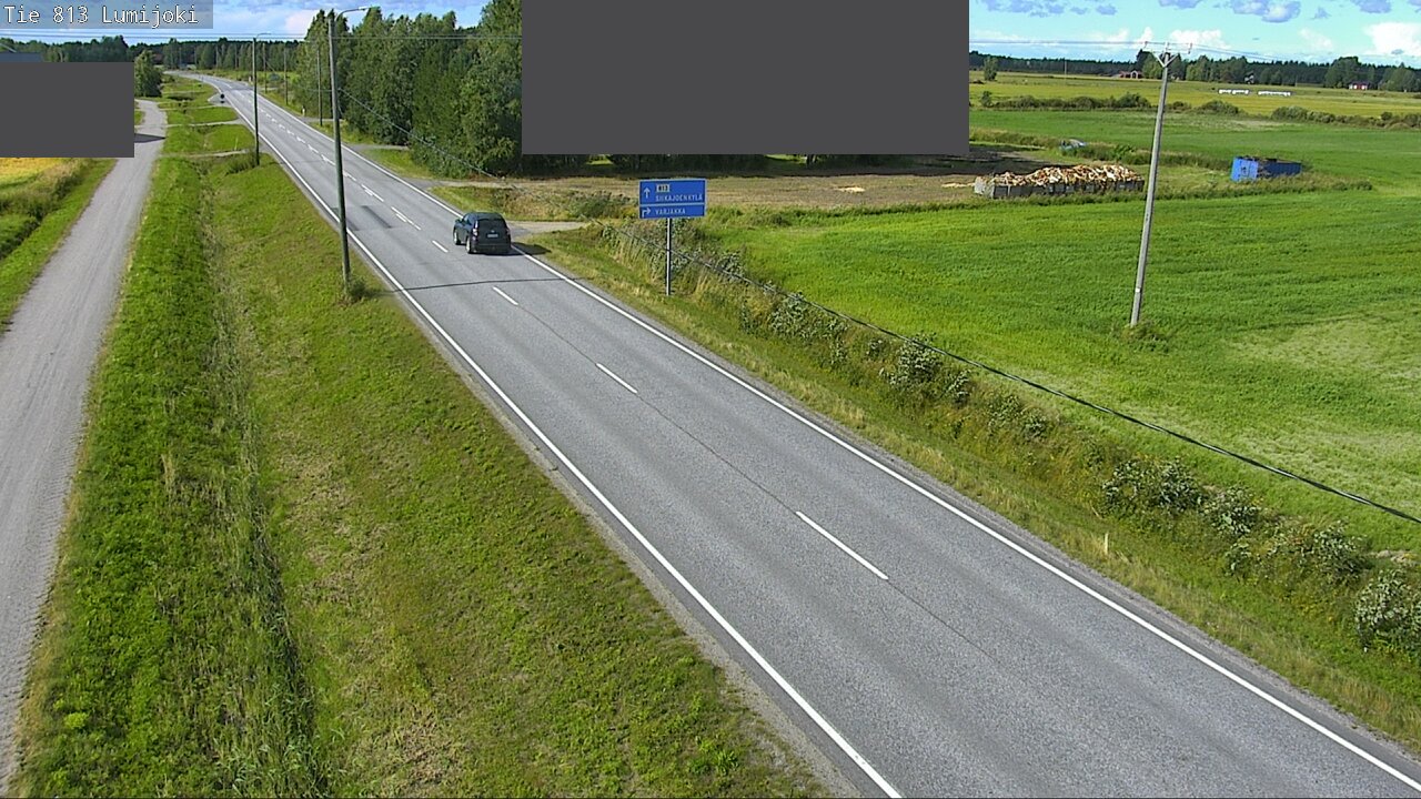 Kelikamerat Kuva Tie 813 Lumijoki, Lumijoki, Pohjois-Pohjanmaa